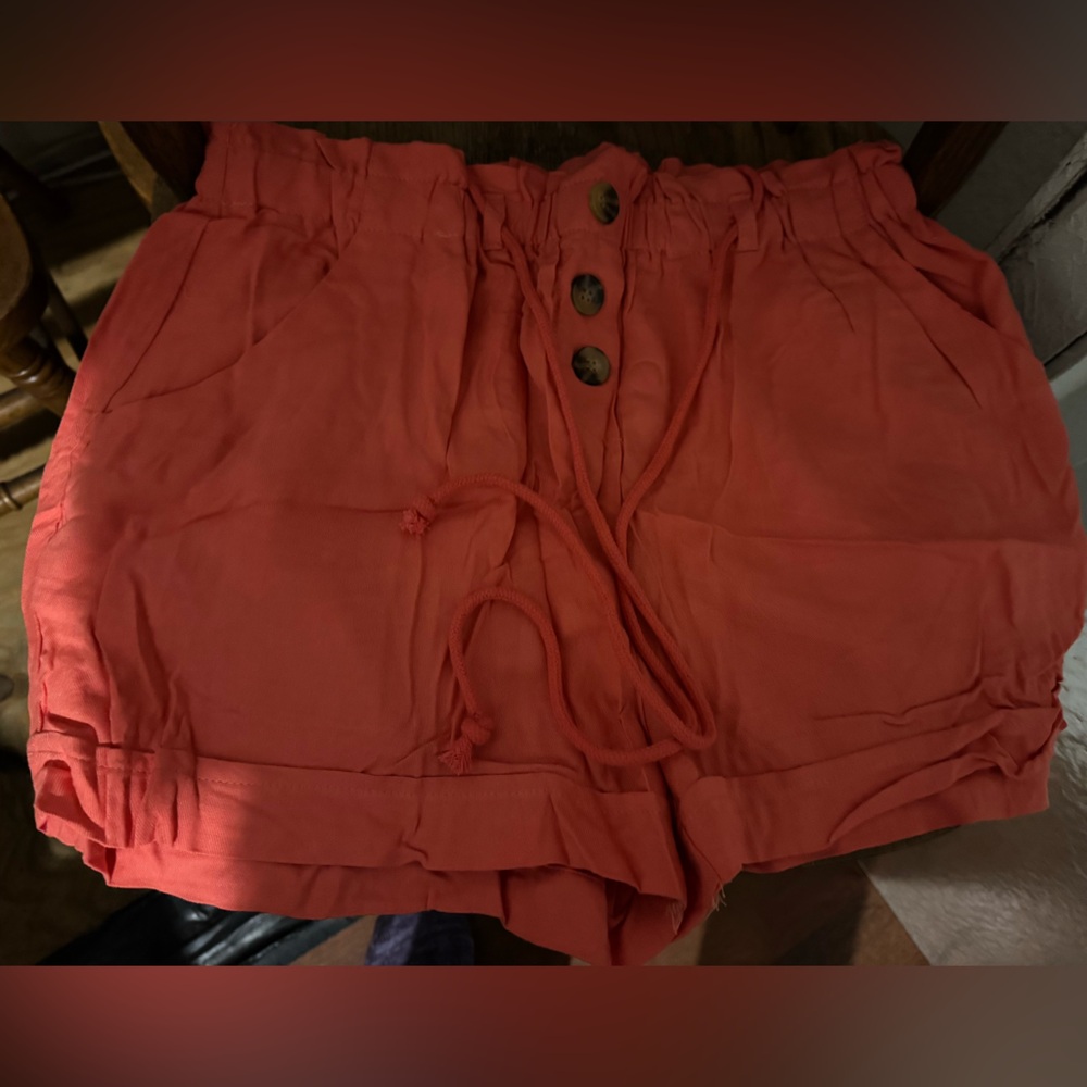 4/$14 item Women’s cute  orange dress shirts